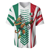 Personalized Mexico Football Baseball Jersey Mexican Flag Jaguar Mascot Soccer Ball