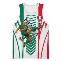 Personalized Mexico Football Basketball Jersey Mexican Flag Jaguar Mascot Soccer Ball