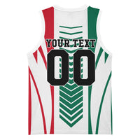 Personalized Mexico Football Basketball Jersey Mexican Flag Jaguar Mascot Soccer Ball