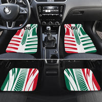 Personalized Mexico Football Car Mats Mexican Flag Jaguar Mascot Soccer Ball
