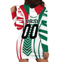 Personalized Mexico Football Hoodie Dress Mexican Flag Jaguar Mascot Soccer Ball