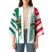 Personalized Mexico Football Kimono Mexican Flag Jaguar Mascot Soccer Ball