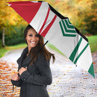 Personalized Mexico Football Umbrella Mexican Flag Jaguar Mascot Soccer Ball