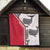 Dominica Flag Quilt Tribal Turtle Pattern Red and White with Island Stars Design - Wonder Print Shop