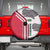 Dominica Flag Spare Tire Cover Tribal Turtle Pattern Red and White with Island Stars Design - Wonder Print Shop