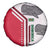 Dominica Flag Spare Tire Cover Tribal Turtle Pattern Red and White with Island Stars Design - Wonder Print Shop