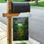 Dominica Nature Garden Flag Sisserou Parrot and Waterfall Island Map with National Flag Design - Wonder Print Shop