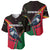 Dominica Baseball Jersey with Sisserou Parrot and Tribal Pattern Design - Wonder Print Shop