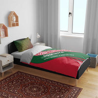 Dominica Bedding Set with Sisserou Parrot and Tribal Pattern Design - Wonder Print Shop