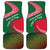 Dominica Car Mats with Sisserou Parrot and Tribal Pattern Design - Wonder Print Shop