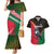 Dominica Couples Matching Mermaid Dress and Hawaiian Shirt with Sisserou Parrot and Tribal Pattern Design - Wonder Print Shop