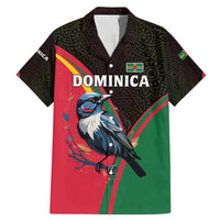 Dominica Family Matching Mermaid Dress and Hawaiian Shirt with Sisserou Parrot and Tribal Pattern Design - Wonder Print Shop