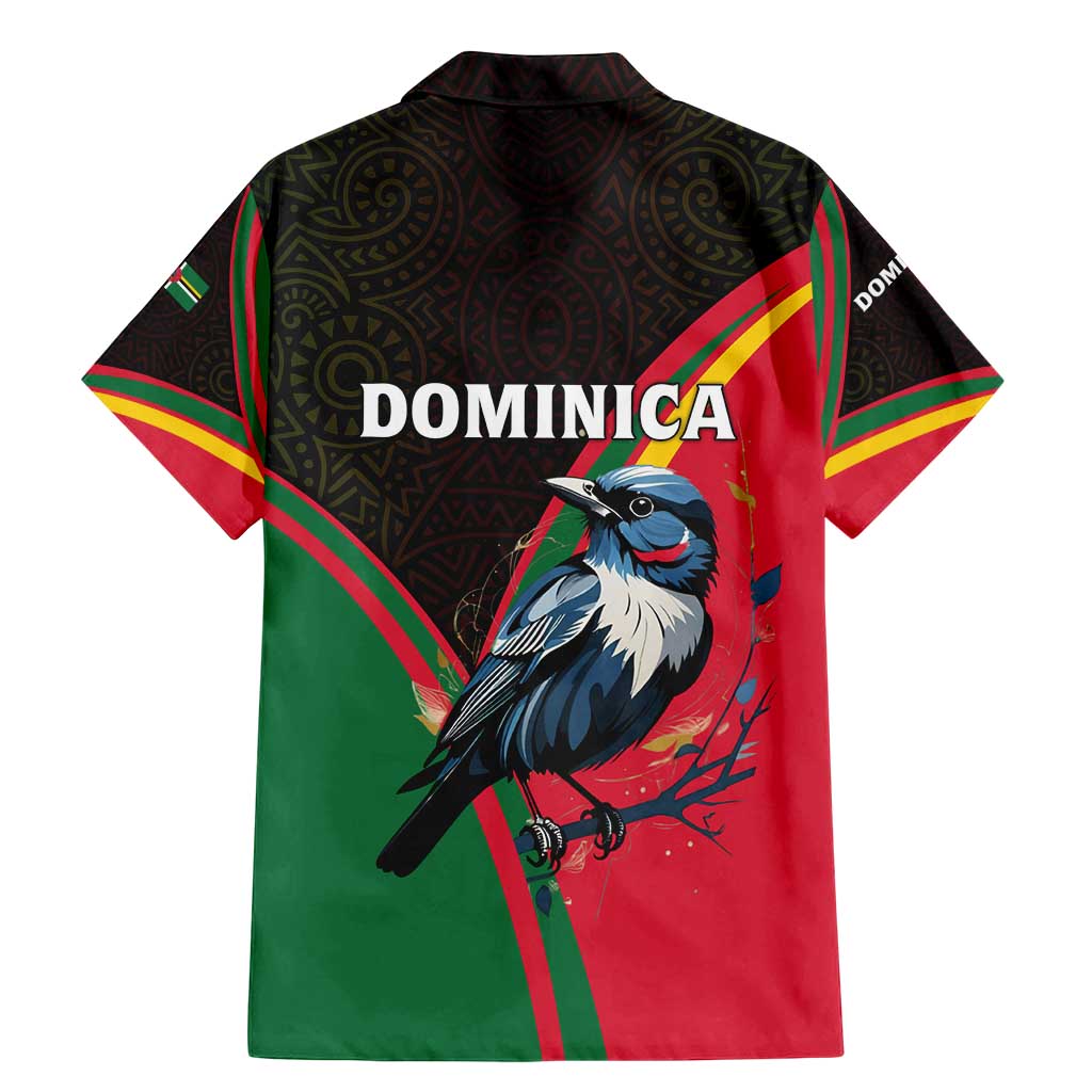 Dominica Family Matching Mermaid Dress and Hawaiian Shirt with Sisserou Parrot and Tribal Pattern Design - Wonder Print Shop