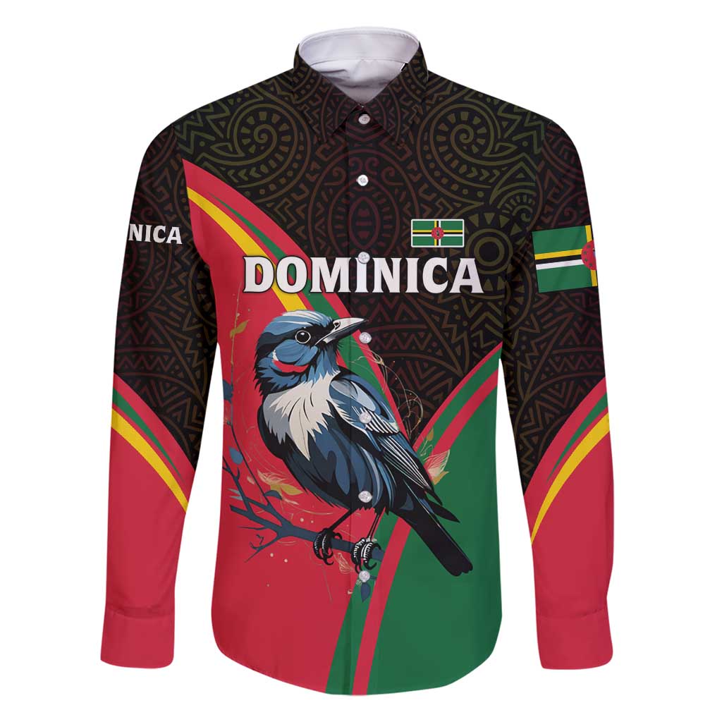 Dominica Family Matching Mermaid Dress and Hawaiian Shirt with Sisserou Parrot and Tribal Pattern Design - Wonder Print Shop