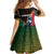 Dominica Family Matching Puletasi and Hawaiian Shirt with Sisserou Parrot and Tribal Pattern Design - Wonder Print Shop