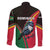 Dominica Family Matching Puletasi and Hawaiian Shirt with Sisserou Parrot and Tribal Pattern Design - Wonder Print Shop