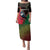 Dominica Family Matching Puletasi and Hawaiian Shirt with Sisserou Parrot and Tribal Pattern Design - Wonder Print Shop