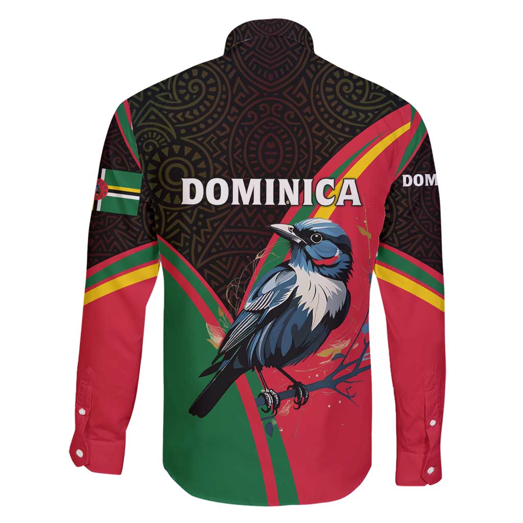 Dominica Family Matching Short Sleeve Bodycon Dress and Hawaiian Shirt with Sisserou Parrot and Tribal Pattern Design - Wonder Print Shop