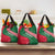 Dominica Grocery Bag with Sisserou Parrot and Tribal Pattern Design - Wonder Print Shop
