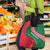 Dominica Grocery Bag with Sisserou Parrot and Tribal Pattern Design - Wonder Print Shop