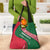 Dominica Grocery Bag with Sisserou Parrot and Tribal Pattern Design - Wonder Print Shop