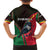 Dominica Kid Hawaiian Shirt with Sisserou Parrot and Tribal Pattern Design - Wonder Print Shop