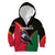 Dominica Kid Hoodie with Sisserou Parrot and Tribal Pattern Design - Wonder Print Shop
