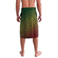 Dominica Lavalava with Sisserou Parrot and Tribal Pattern Design - Wonder Print Shop