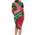Dominica Long Sleeve Bodycon Dress with Sisserou Parrot and Tribal Pattern Design - Wonder Print Shop