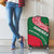 Dominica Luggage Cover with Sisserou Parrot and Tribal Pattern Design - Wonder Print Shop