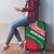Dominica Luggage Cover with Sisserou Parrot and Tribal Pattern Design - Wonder Print Shop