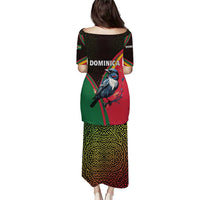 Dominica Puletasi with Sisserou Parrot and Tribal Pattern Design - Wonder Print Shop