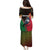 Dominica Puletasi with Sisserou Parrot and Tribal Pattern Design - Wonder Print Shop
