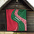 Dominica Quilt with Sisserou Parrot and Tribal Pattern Design - Wonder Print Shop