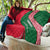 Dominica Quilt with Sisserou Parrot and Tribal Pattern Design - Wonder Print Shop