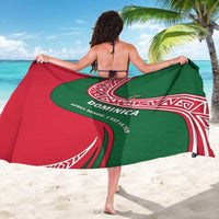 Dominica Sarong with Sisserou Parrot and Tribal Pattern Design - Wonder Print Shop