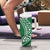 Dominica Tumbler With Handle with Sisserou Parrot and Tribal Pattern Design - Wonder Print Shop