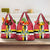 Dominica Flag Grocery Bag Red Yellow and Black with Coat of Arms and National Motto Design - Wonder Print Shop