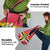 Dominica Flag Grocery Bag Red Yellow and Black with Coat of Arms and National Motto Design - Wonder Print Shop