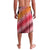 Dominica Flag Lavalava Red Yellow and Black with Coat of Arms and National Motto Design - Wonder Print Shop