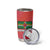 Dominica Flag Tumbler Cup Red Yellow and Black with Coat of Arms and National Motto Design - Wonder Print Shop