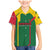 Dominica Flag Family Matching Mermaid Dress and Hawaiian Shirt National Parrot and Stars Design with Motto Apres Bondie C’est La Ter - Wonder Print Shop