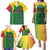 Dominica Flag Family Matching Puletasi and Hawaiian Shirt National Parrot and Stars Design with Motto Apres Bondie C’est La Ter - Wonder Print Shop