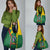 Dominica Flag Grocery Bag National Parrot and Stars Design with Motto Apres Bondie C’est La Ter - Wonder Print Shop