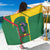 Dominica Flag Sarong National Parrot and Stars Design with Motto Apres Bondie C’est La Ter - Wonder Print Shop