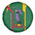 Dominica Flag Spare Tire Cover National Parrot and Stars Design with Motto Apres Bondie C’est La Ter - Wonder Print Shop