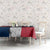 Dominican Republic Flag Tablecloth Red White and Blue Pattern with National Emblem and Tribal Design - Wonder Print Shop