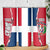 Dominican Republic Flag Half Zip Design Skinny Tumbler with Coat of Arms and Taino Symbol - Wonder Print Shop