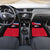 Dominican Republic Flag Car Mats with Map National Coat of Arms Island Silhouette - Wonder Print Shop