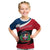 Dominican Republic Flag Kid T Shirt with Map National Coat of Arms Island Silhouette - Wonder Print Shop
